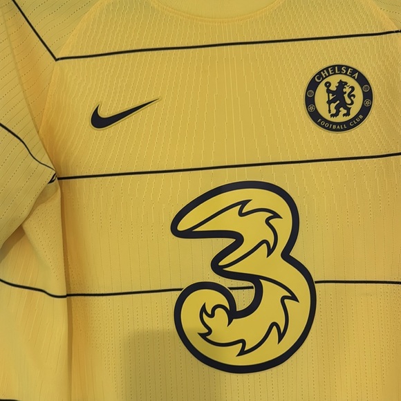 Chelsea 2021/22 Away Match Jersey Kai Havertz Size Medium Nike Authentic - Picture 6 of 7
